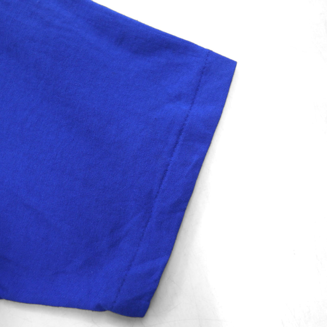 90年代 USA製 SOF TEE シングルステッチ ヴィンテージ Tシャツ 2XL ブルー コットン MISSISSIPPI アーチロゴ TEE JAYS