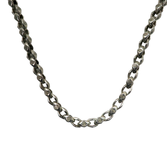 Vintage Silver Heavy Chain Necklace シルバー ヘビーチェーン ネックレス 64cm SILVER 925