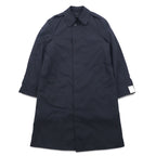 US NAVY 米軍 80年代 オールウェザーコート ステンカラーコート L ブラック 防水 ライナー着脱式 ミリタリー 8405-01-220-2547 CENTRE MFG.