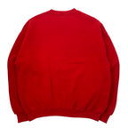JERZEES 90s SUPER SWEATS College Print Sweatshirt XL Red Cotton NCAA BRADLEY BASKETBALL Big Size Made in Mexico