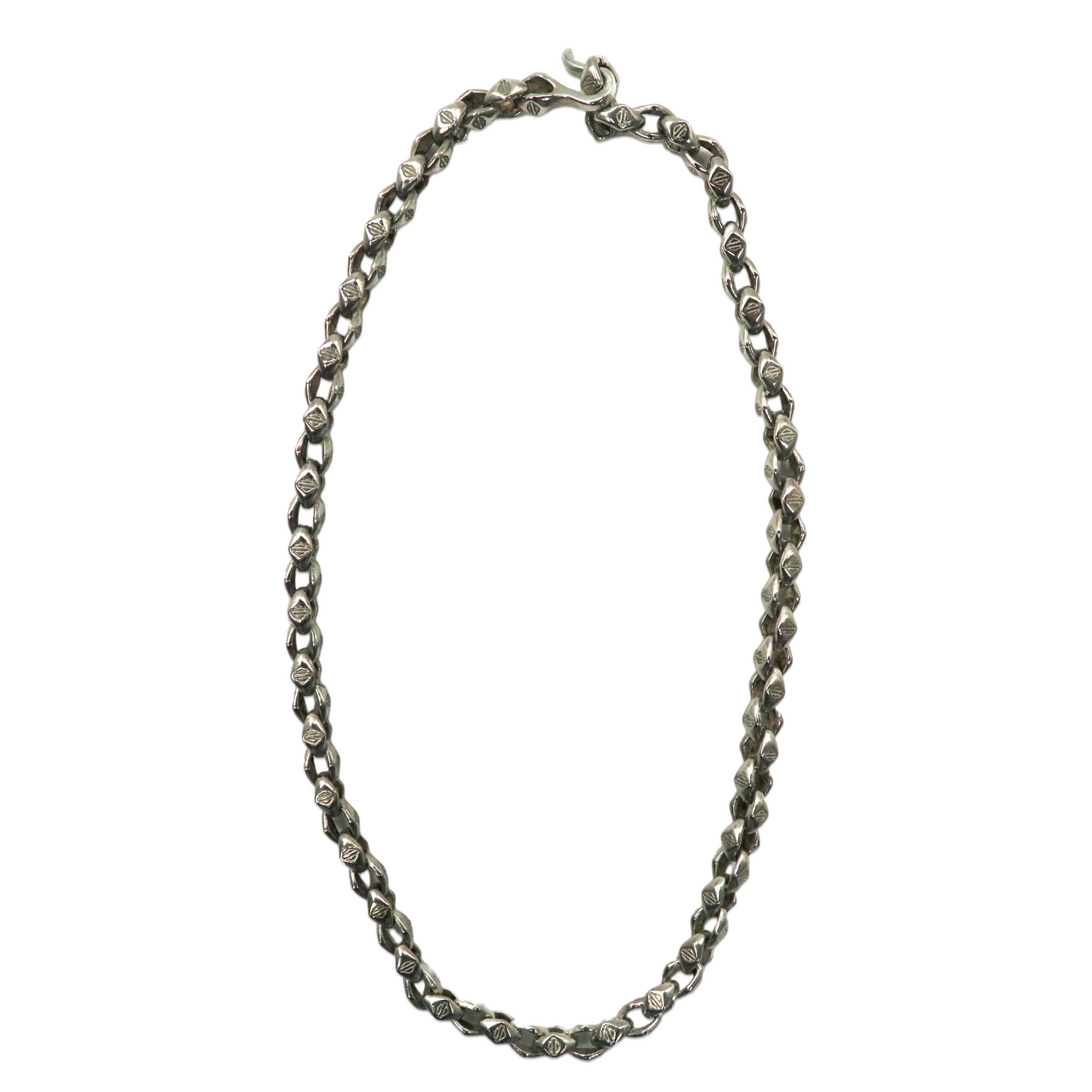 Vintage Silver Heavy Chain Necklace シルバー ヘビーチェーン ネックレス 64cm SILVER 925