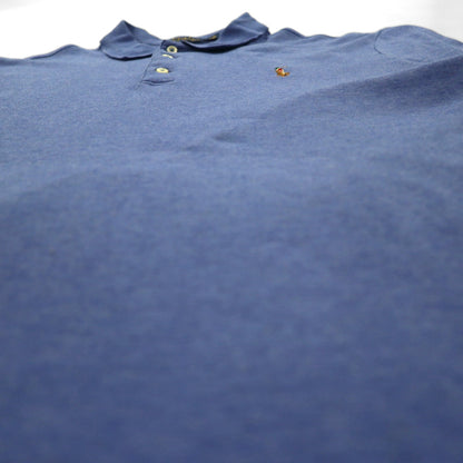 POLO RALPH LAUREN クラシックフィット ポロシャツ L CLASSIC FIT ブルー スモールポニー刺繍