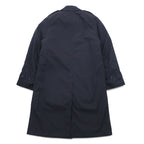 US NAVY 米軍 80年代 オールウェザーコート ステンカラーコート L ブラック 防水 ライナー着脱式 ミリタリー 8405-01-220-2547 CENTRE MFG.