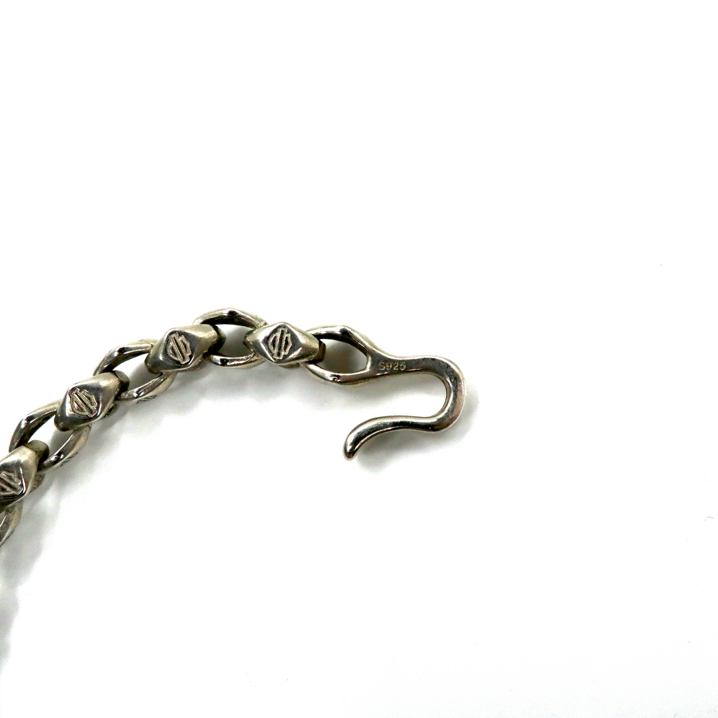 Vintage Silver Heavy Chain Necklace シルバー ヘビーチェーン ネックレス 64cm SILVER 925