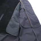 US NAVY 米軍 80年代 オールウェザーコート ステンカラーコート L ブラック 防水 ライナー着脱式 ミリタリー 8405-01-220-2547 CENTRE MFG.