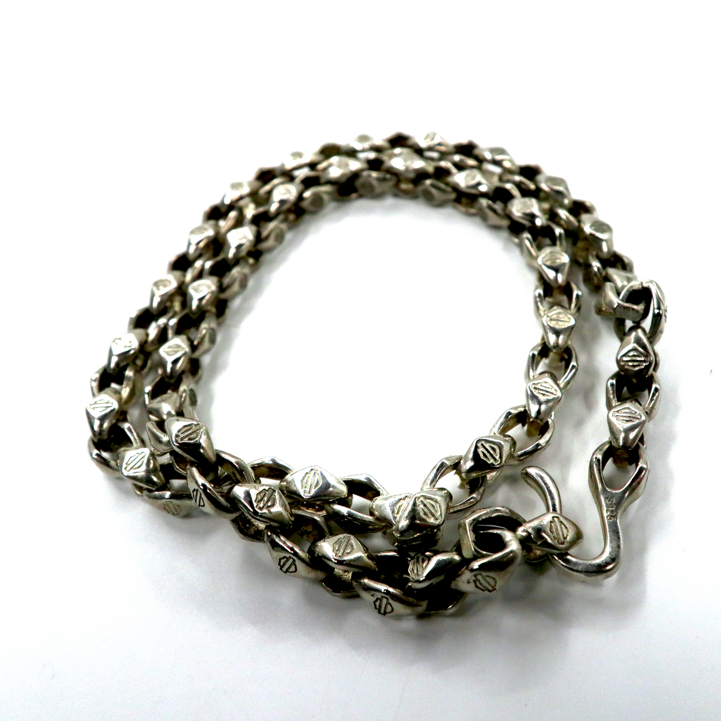 Vintage Silver Heavy Chain Necklace シルバー ヘビーチェーン ネックレス 64cm SILVER 925