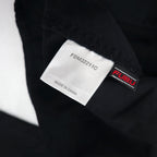 FUBU 2000s Ripstop Field Shirt, Size M, Black, Double Pocket Utility Shirt