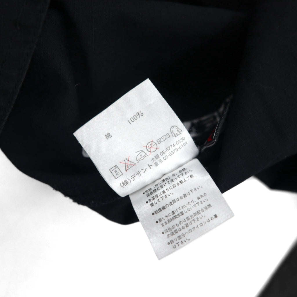 FUBU 2000s Ripstop Field Shirt, Size M, Black, Double Pocket Utility Shirt