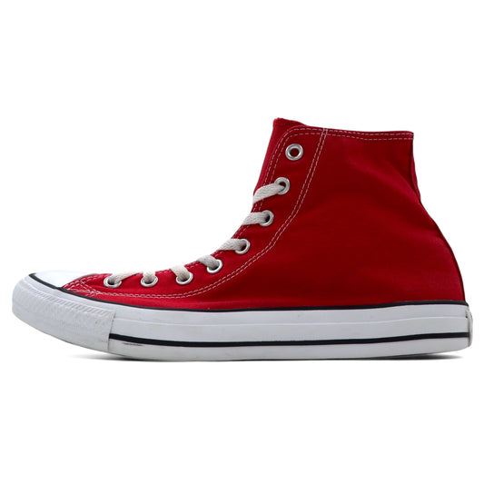 CONVERSE オールスター ハイカットスニーカー 28.5cm レッド コットン キャンバス ALL STAR HI