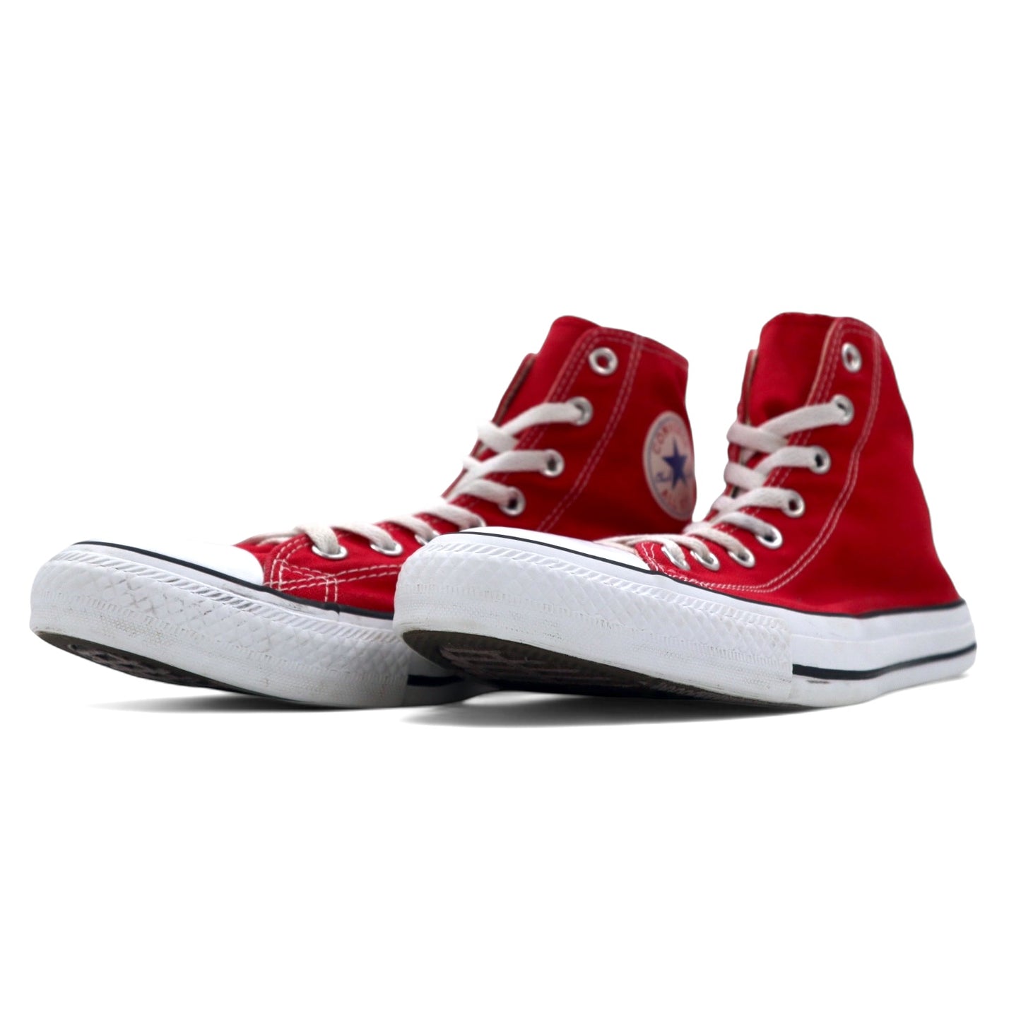 CONVERSE オールスター ハイカットスニーカー 28.5cm レッド コットン キャンバス ALL STAR HI