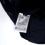 Kemit ウールタックパンツ テーパード スラックス 48 ネイビー ウール ギャバジン 0301-0209 日本製
