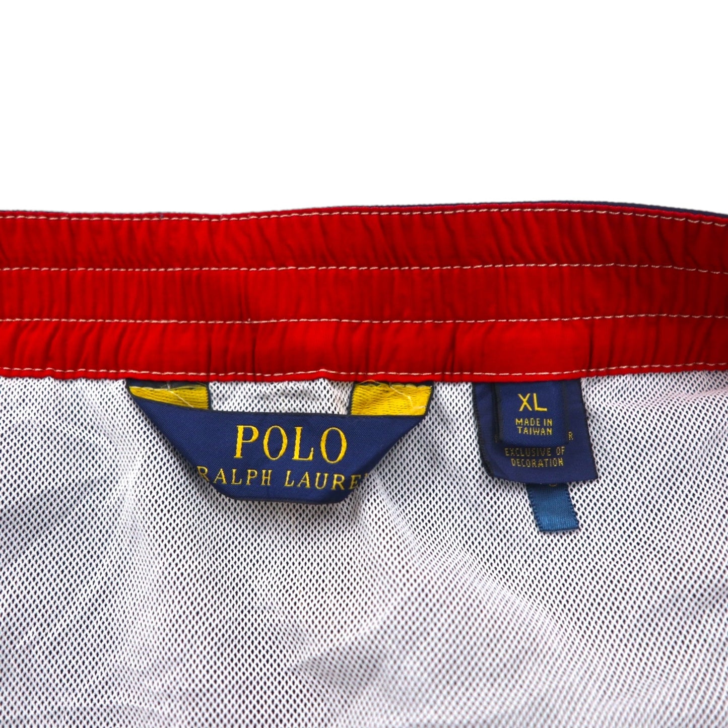 POLO RALPH LAUREN スイムショーツ イージー ナイロン ショートパンツ XL ネイビー スモールポニー刺繍