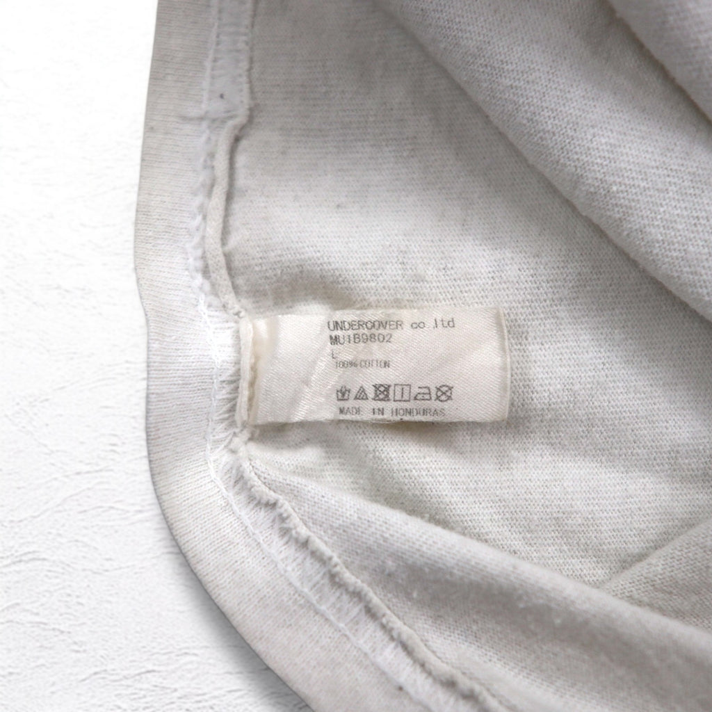 UNDERCOVER MADSTORE Tシャツ L ホワイト 未来原人サンド -THE SAND MAN-
