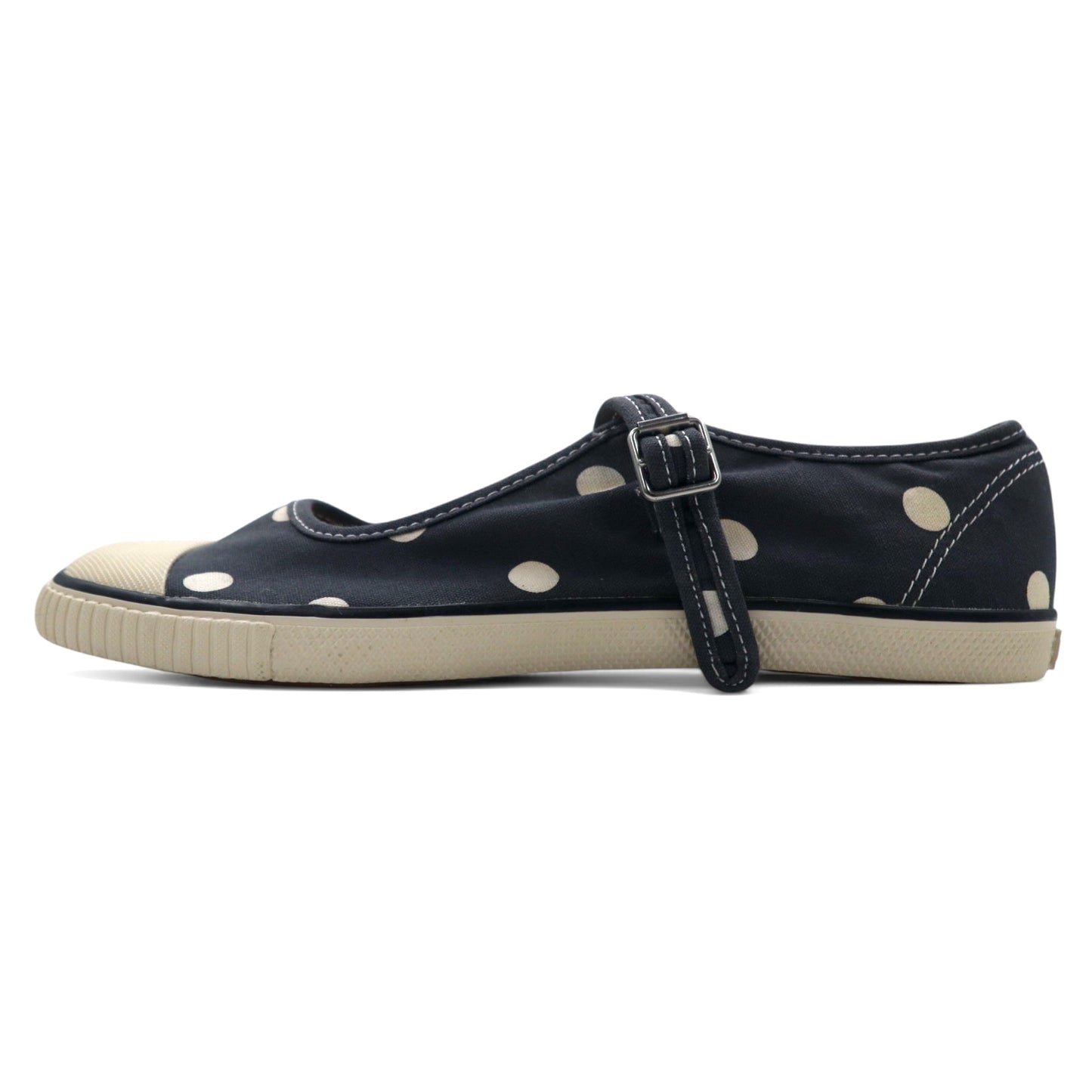 COMME des GARCONS COMME des GARGONS × Tretorn コムコム バレエシューズ スニーカー 25.5cm グレー 水玉 ドット 471928