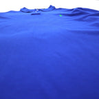 Polo Ralph Lauren Oversized Long Sleeve Polo Rugby Shirt, Blue, Custom Fit, Small Pony Embroidery