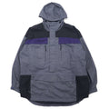 日本然リトテ-古着オンライン-Columbia 90年代 アノラックパーカー マウンテンパーカー XL グレー ナイロン ドローコード-Columbia 90's Anorak Hoodie Mountain Parka XL Gray Nylon Drawcord