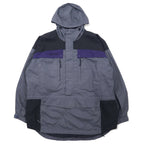 日本然リトテ-古着オンライン-Columbia 90年代 アノラックパーカー マウンテンパーカー XL グレー ナイロン ドローコード-Columbia 90's Anorak Hoodie Mountain Parka XL Gray Nylon Drawcord