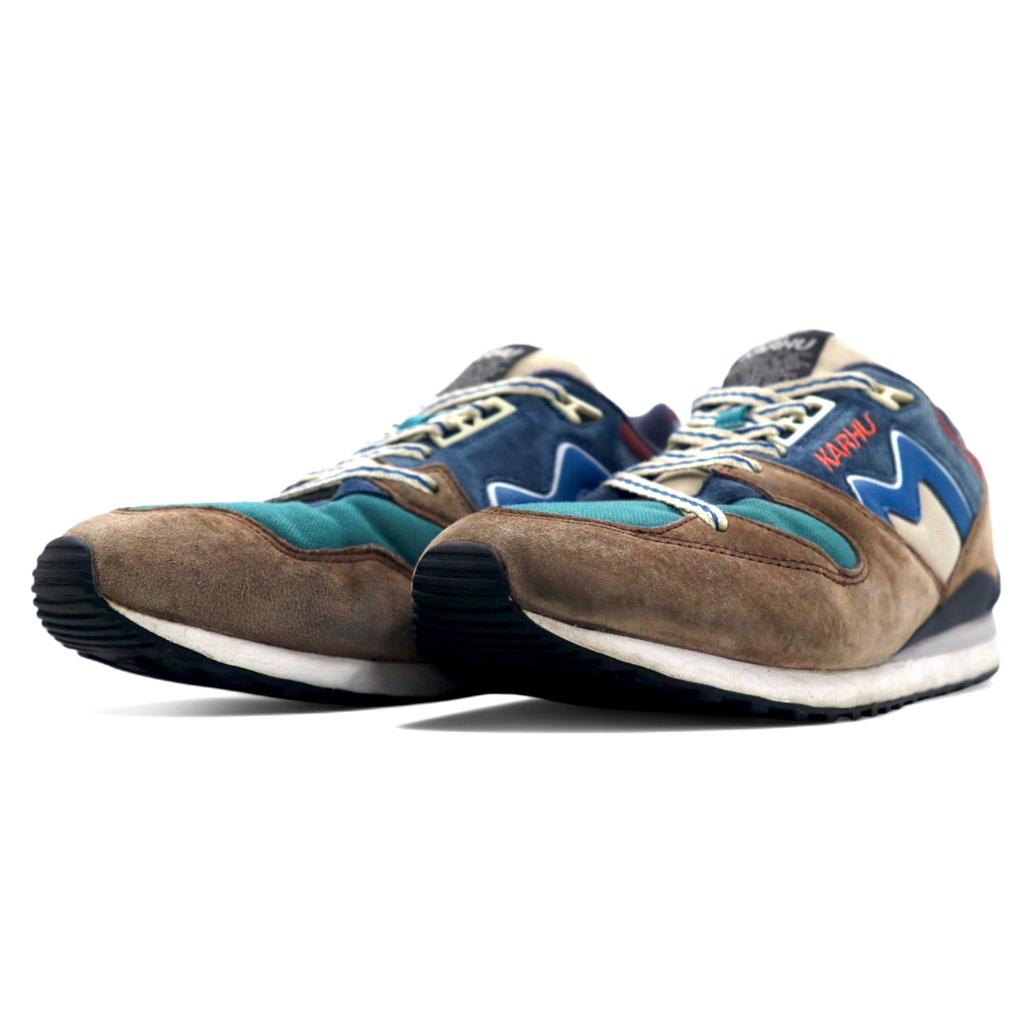 KARHU シンクロン SYNCHRON BRACKEN PEYOTE スニーカー 27cm ブラウン スエード レザー