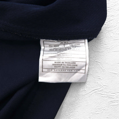 NIKE 90s TEAM TAG Short Sleeve Basketball Jersey Track Jacket 2XL Blue Swoosh