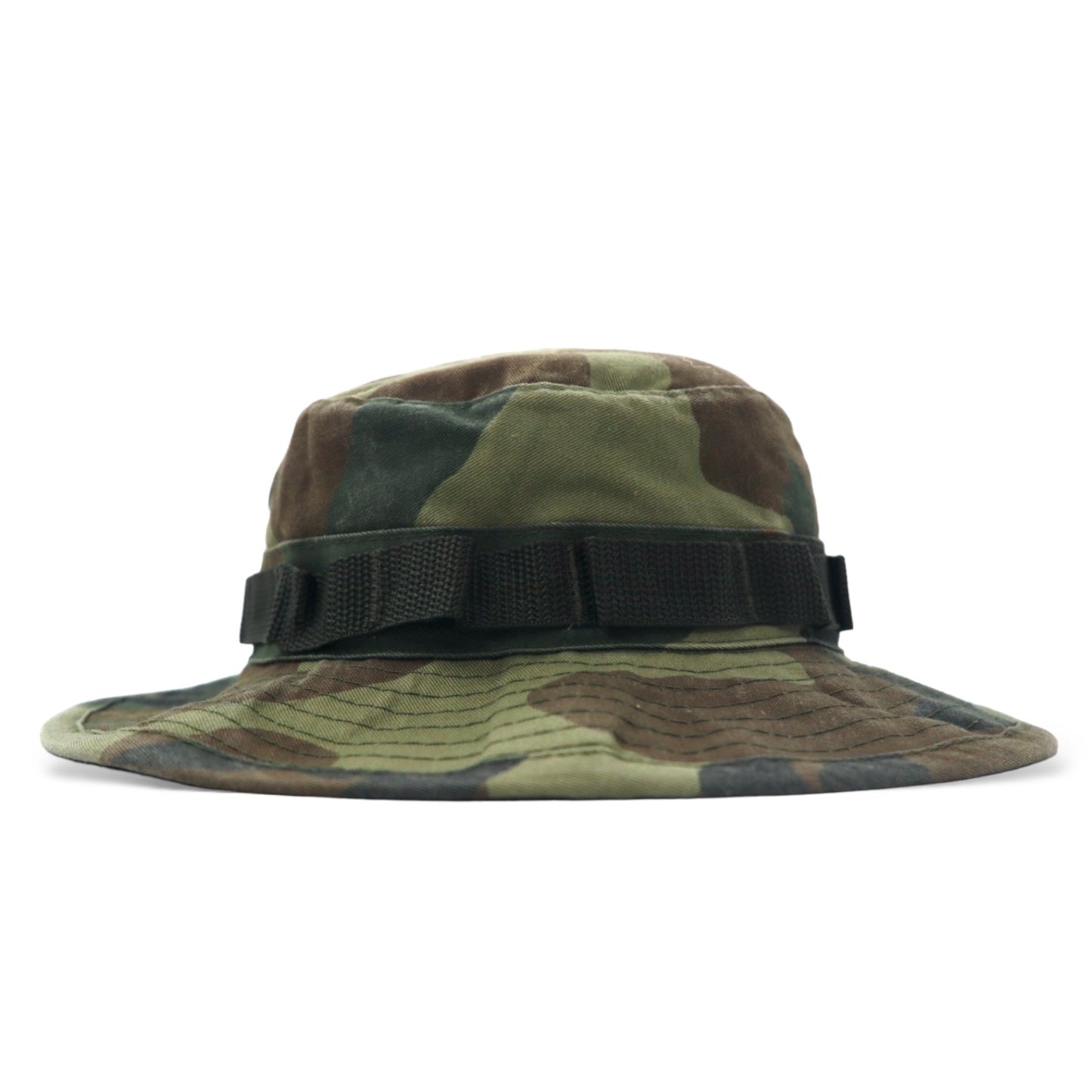 US ARMY 米軍 ブーニーハット サファリハット 59.6cm カーキ カモフラ コットン ミリタリー HAT SUN HOT WEATHER TYPE Ⅱ 44320