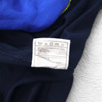 NIKE 90s TEAM TAG Short Sleeve Basketball Jersey Track Jacket 2XL Blue Swoosh