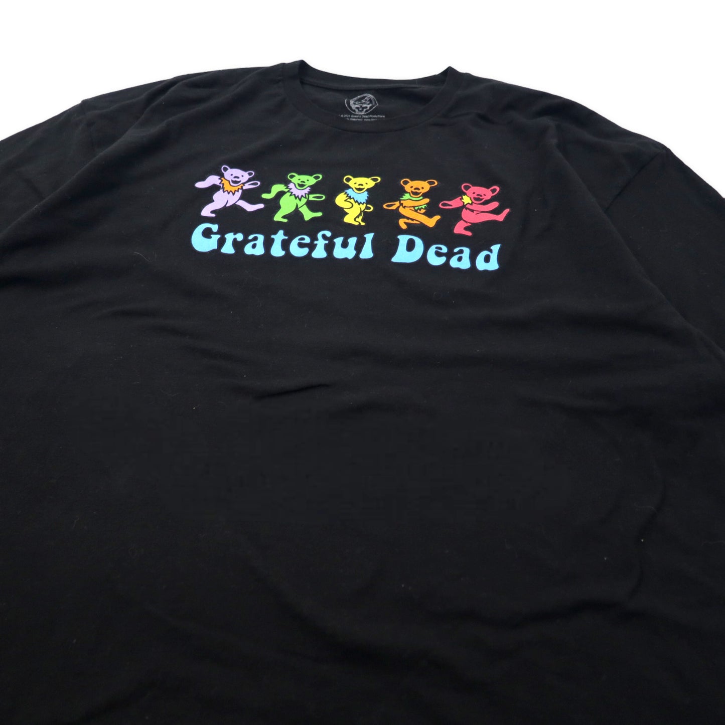 GRATEFUL DEAD グレイトフルデッド バンドTシャツ 3XL ブラック コットン ダンシングベア ビッグサイズ メキシコ製