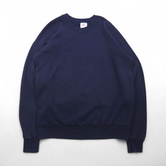 90s USA Vintage Sweatshirt 90年代 USA製 ブランク スウェット トレーナー XL ネイビー TEE JAYS