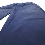 TOMMY HILFIGER タック ワイド チノパンツ M ネイビー コットン