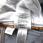 BURBERRY SKINNY MID-RISE Mid-Rise Skinny Jeans, Size M, Blue, Stretch, Leather Patch, Current Tag