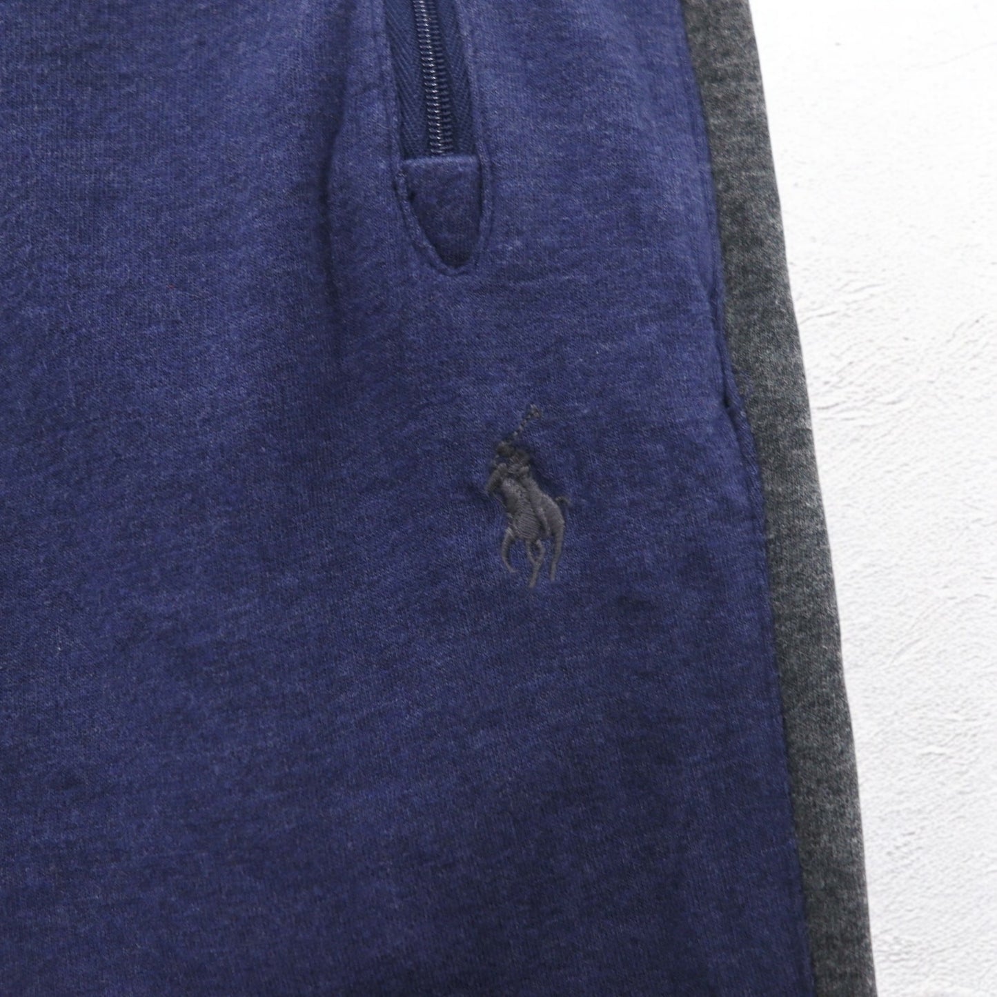 POLO RALPH LAUREN ジョガーパンツ スウェットパンツ M ネイビー サイドライン スモールポニー刺繍