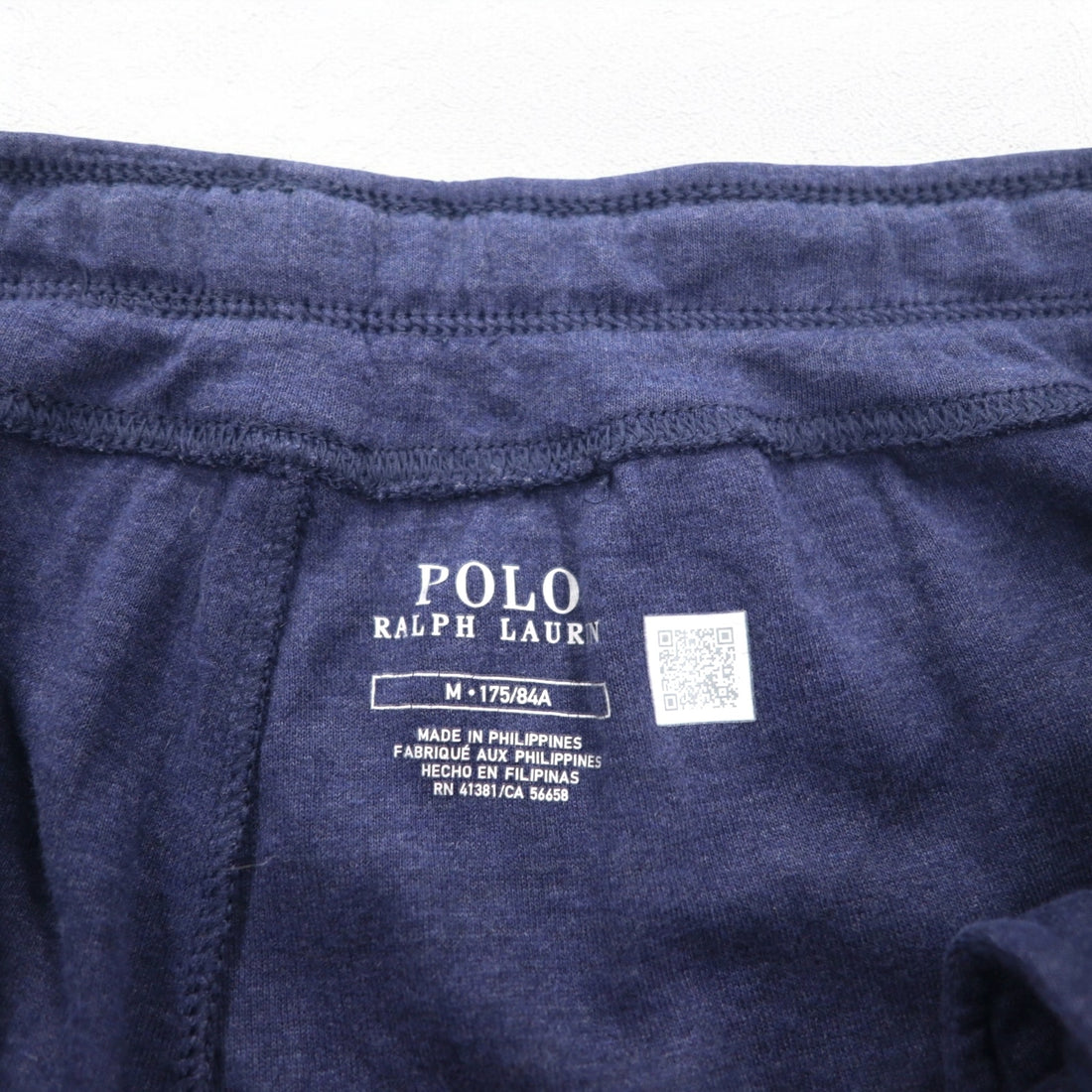 POLO RALPH LAUREN Jogger Pants Sweatpants M Navy Side Line Small Pony Embroidery