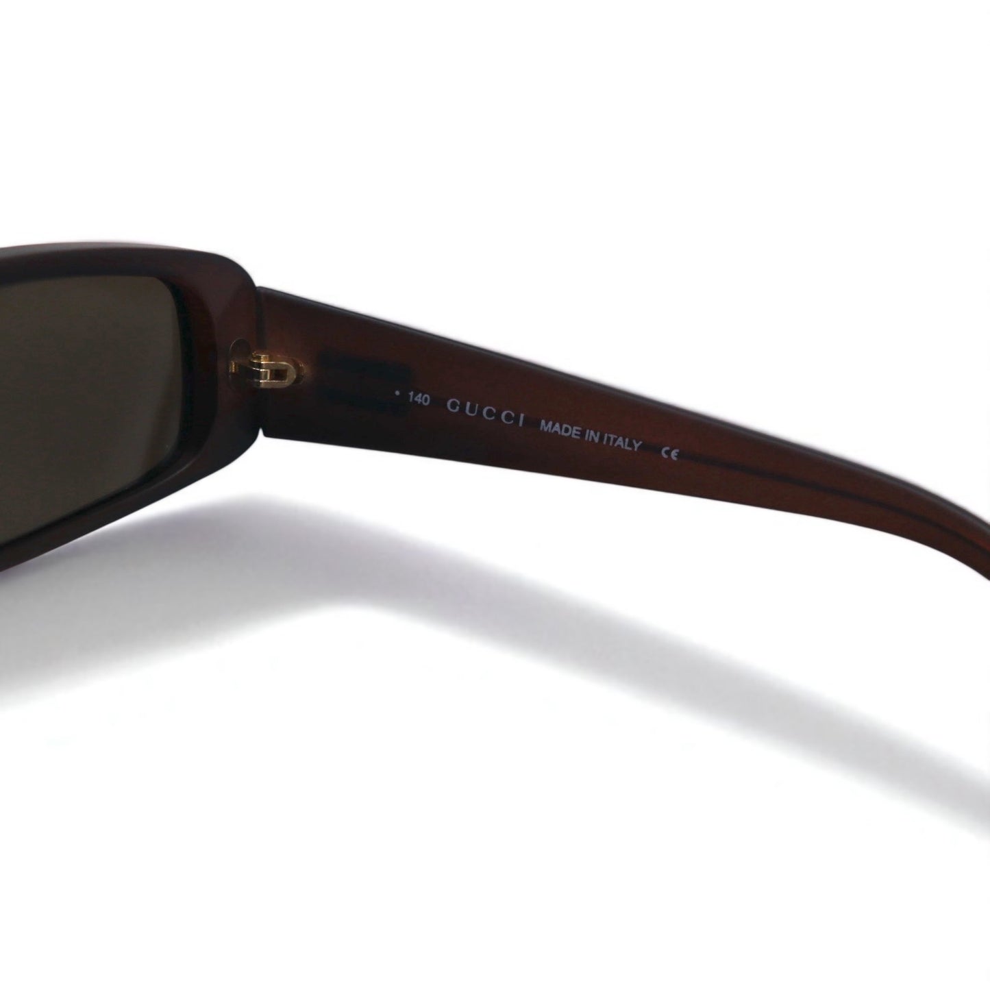 GUCCI イタリア製 レクタングルー サングラス ブラウン 140 GG2450/S E9P 52◻︎17
