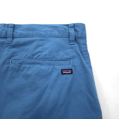 patagonia オーガニックコットン オールウェア ショートパンツ ハーフパンツ L ブルー 57726