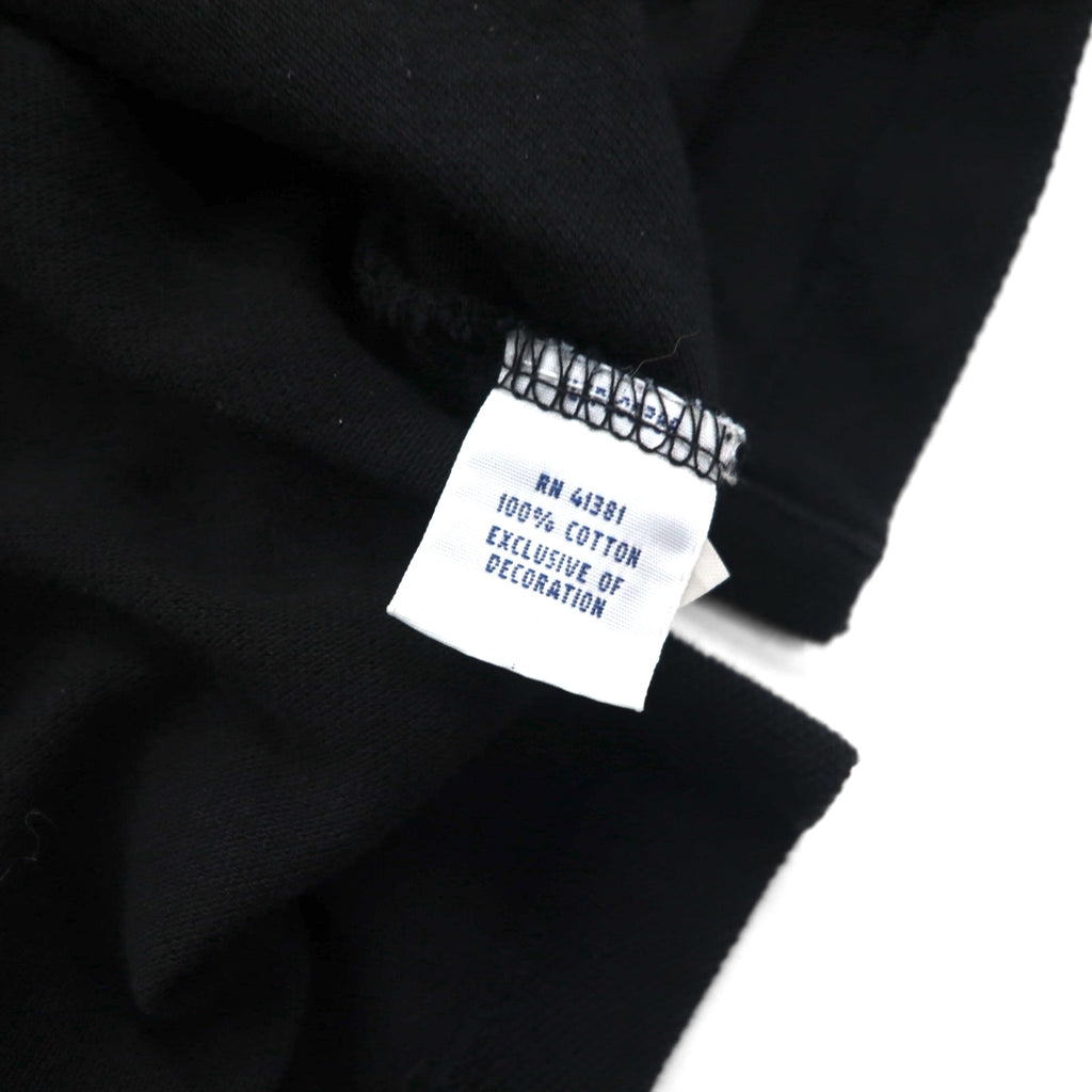 Polo Ralph Lauren Oversized Long Sleeve Rugby Shirt, Size 2XL, Black, Pique, Small Pony Embroidery