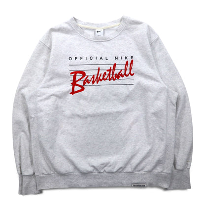 NIKE ドライフィット スウェット L グレー Dri-Fit Standard Issue Basketball DA6741-051