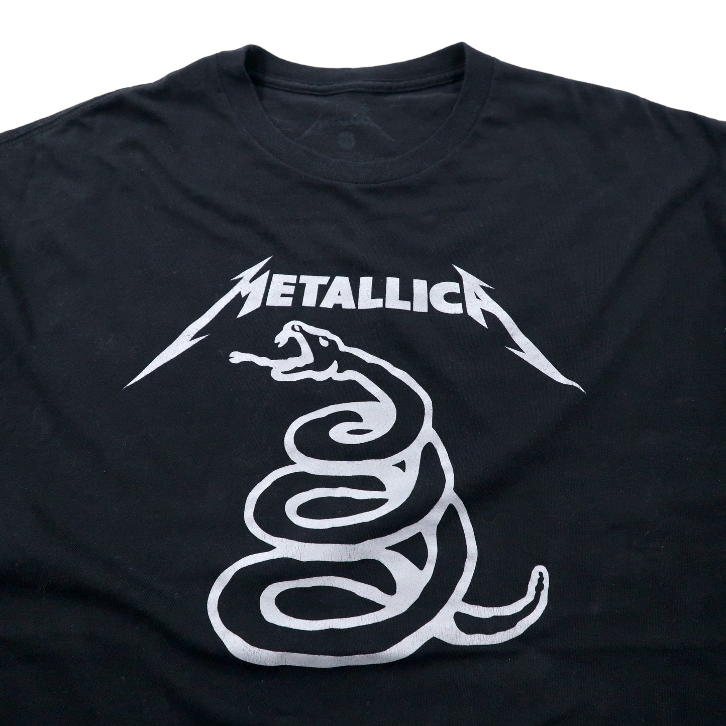 METALLICA メタリカ バンドTシャツ 2X ブラック コットン ビッグサイズ