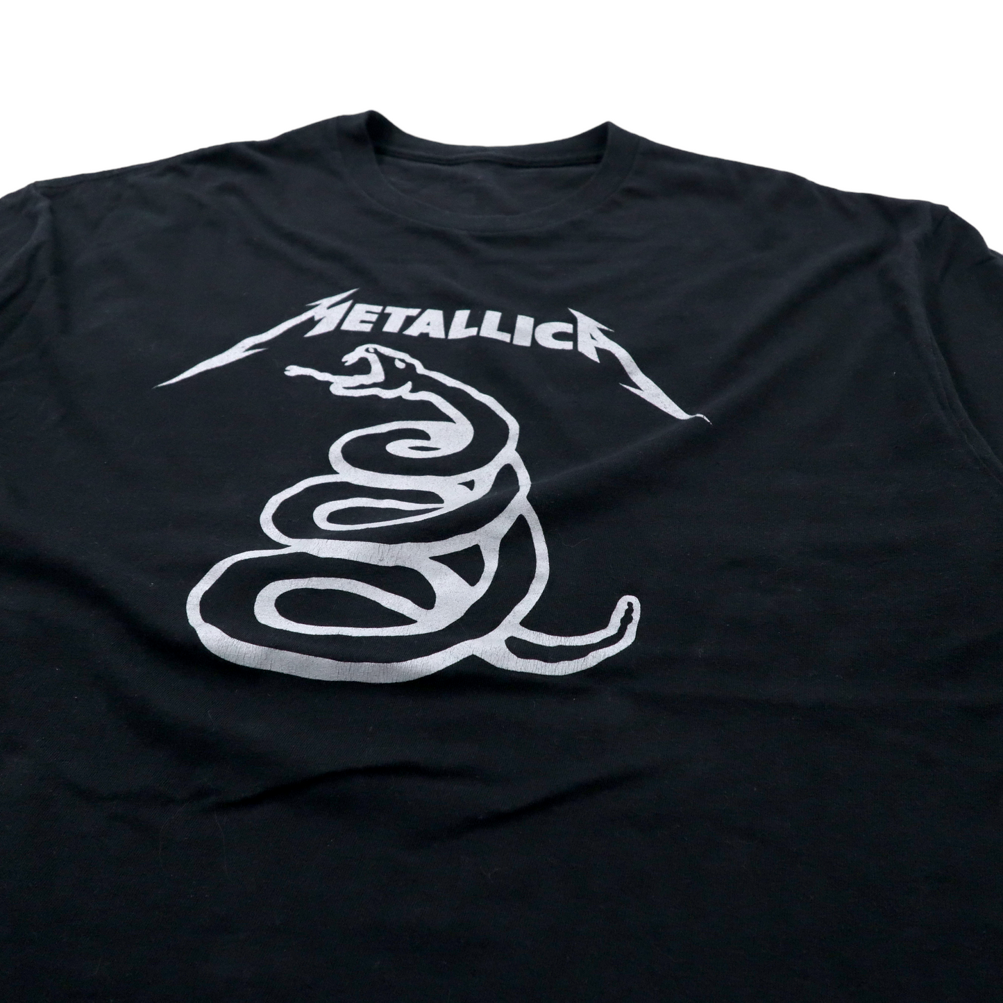 METALLICA メタリカ バンドTシャツ 2X ブラック コットン ビッグサイズ