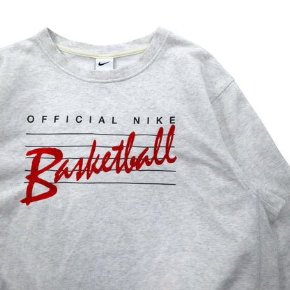 NIKE ドライフィット スウェット L グレー Dri-Fit Standard Issue Basketball DA6741-051