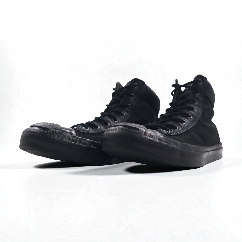 CONVERSE Jack Purcell ML-NYLON MID Sneakers, Size 27cm, Nylon and Leather, 1C391