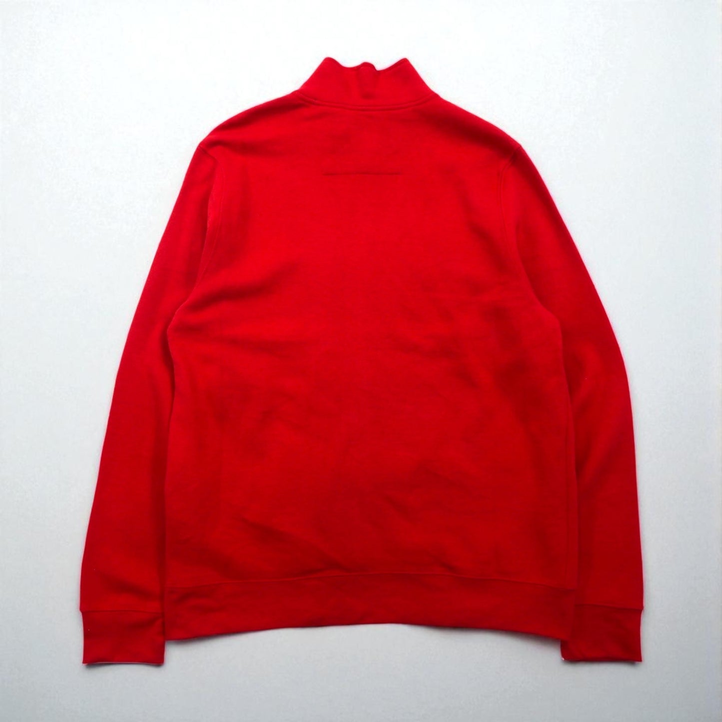 CHAPS RALPH LAUREN ハーフジップ スウェット トレーナー XL レッド THE EVERYDAY FLEECE 未使用品