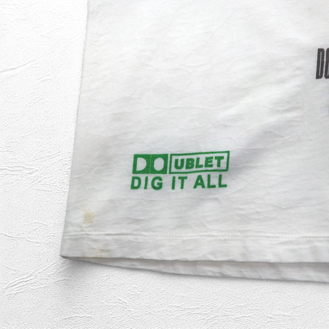 doublet YOUR FACE HERE Tシャツ FREE ホワイト TED テッド CAPSULETOY COMPRESSED