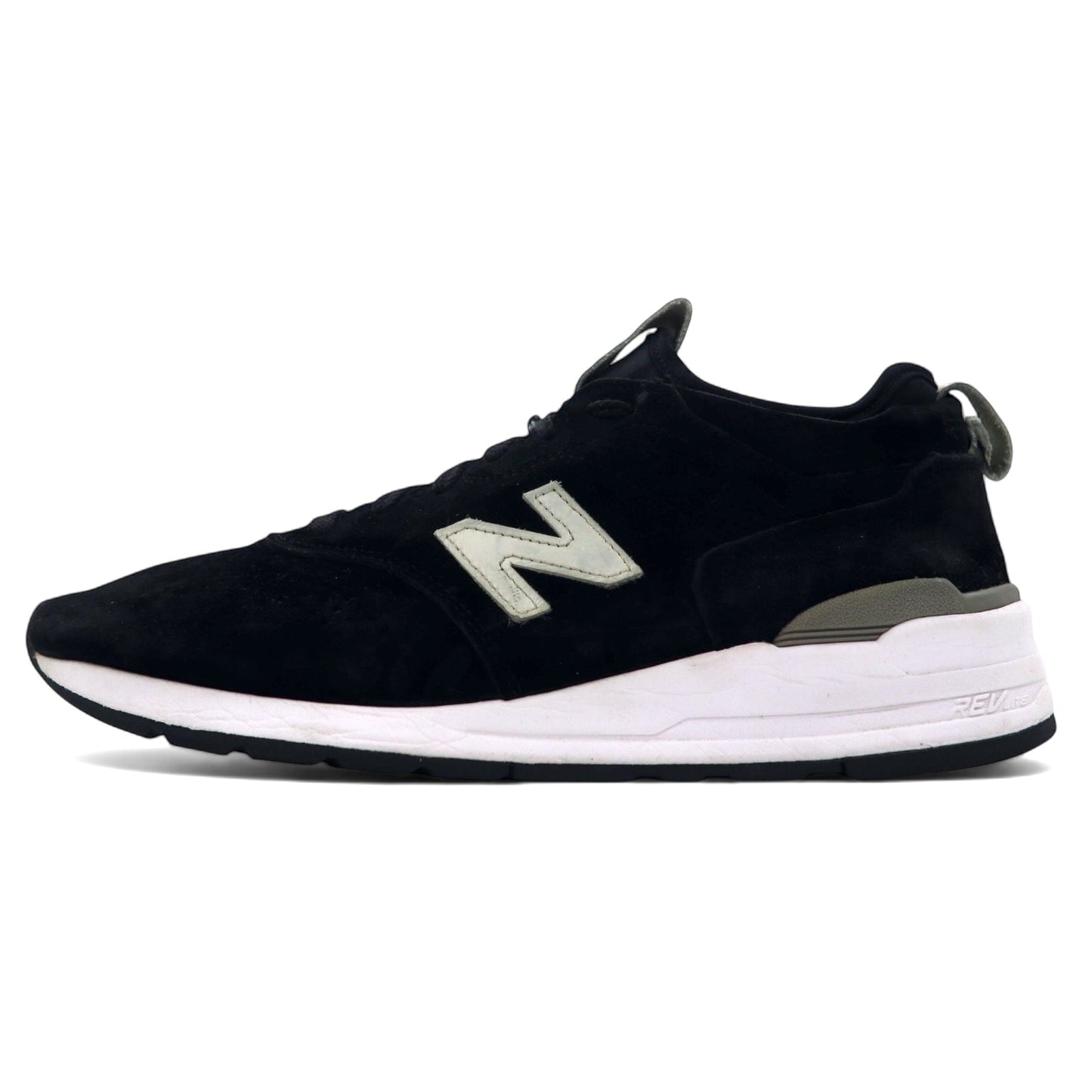 new balance USA製 997 スエードレザー スニーカー 29cm ブラック 997 Deconstructed M997DBW2