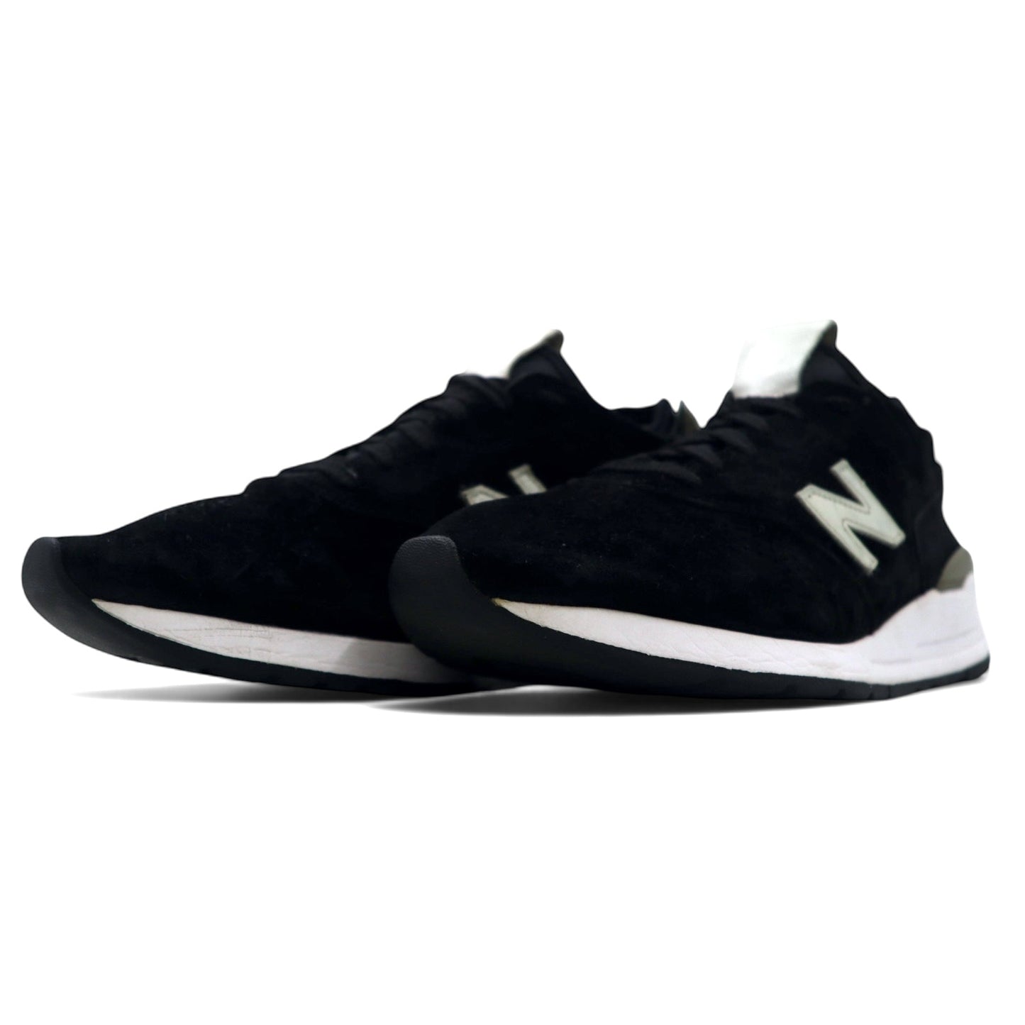 new balance USA製 997 スエードレザー スニーカー 29cm ブラック 997 Deconstructed M997DBW2