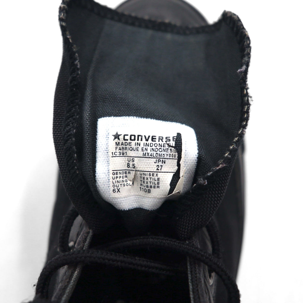CONVERSE Jack Purcell ML-NYLON MID Sneakers, Size 27cm, Nylon and Leather, 1C391