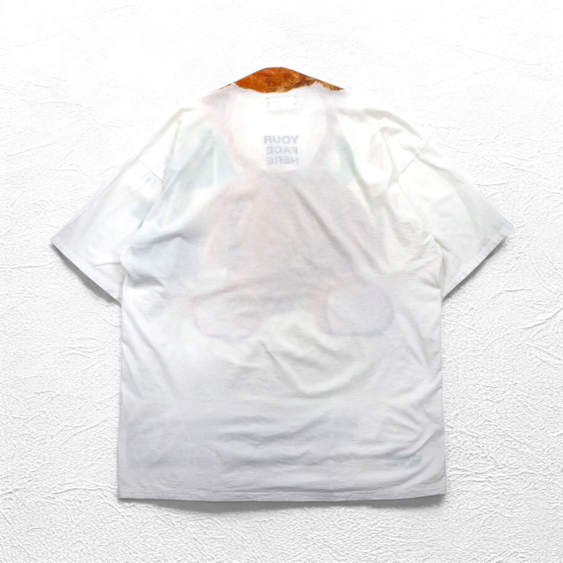 doublet YOUR FACE HERE Tシャツ FREE ホワイト TED テッド CAPSULETOY COMPRESSED