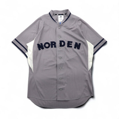 adidas originals × KZK ( Kazuki Kuraishi 倉石一樹 ) ObyO ベースボールシャツ XL グレー ポリエステル NORDEN O17334