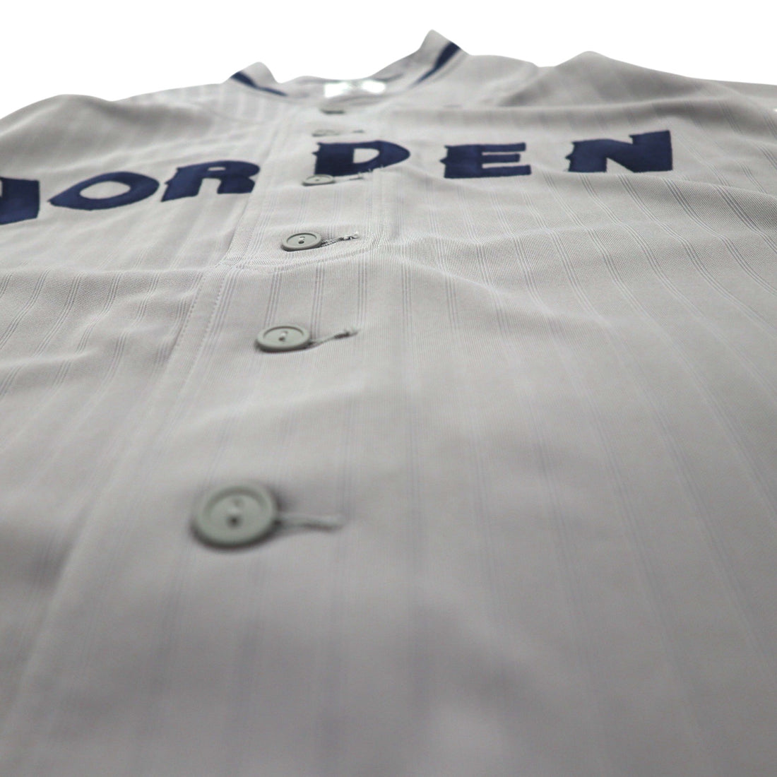 adidas originals × KZK ( Kazuki Kuraishi 倉石一樹 ) ObyO ベースボールシャツ XL グレー ポリエステル NORDEN O17334