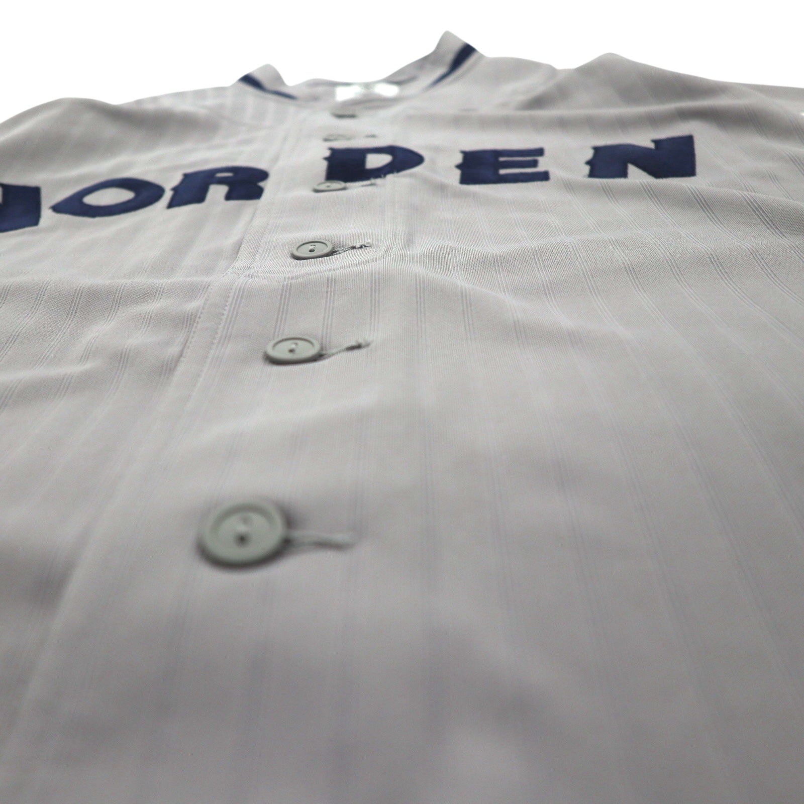 adidas originals x KZK (Kazuki Kuraishi) ObyO Baseball Shirt, XL, Gray, Polyester, NORDEN, O17334