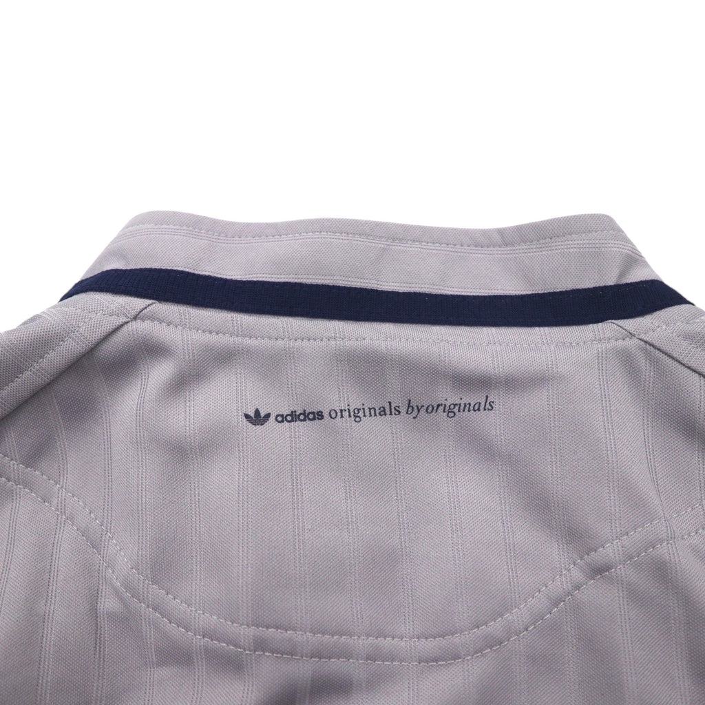 adidas originals x KZK (Kazuki Kuraishi) ObyO Baseball Shirt, XL, Gray, Polyester, NORDEN, O17334