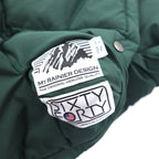 MT RAINIER DESIGN 60/40 Cross Reversible Western Down Vest S Green Cotton Nylon 700012476